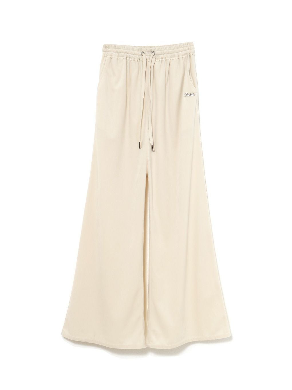 【BUBBLES】ベルベットワイドパンツ