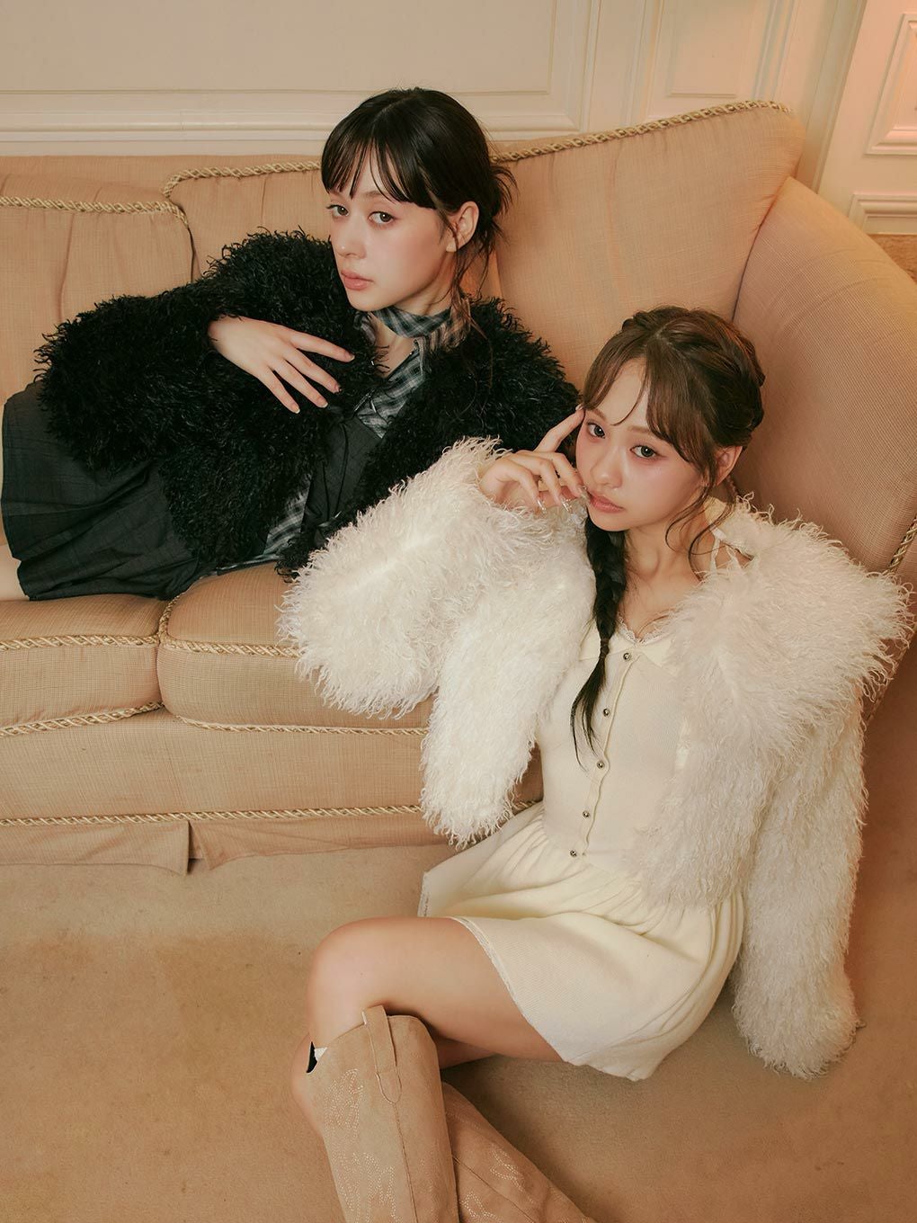 BUBBLES】ショートファージャケット | sparkling mall online store