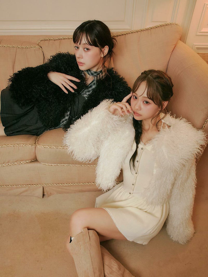 BUBBLES】ショートファージャケット | sparkling mall online store
