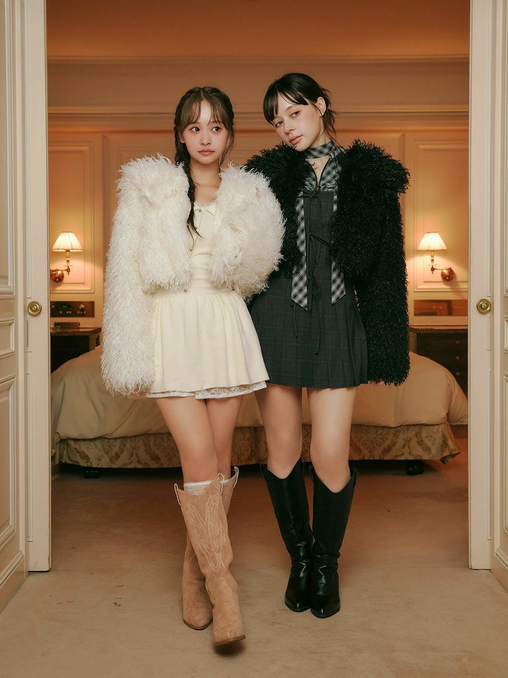 【BUBBLES】ショートファージャケット