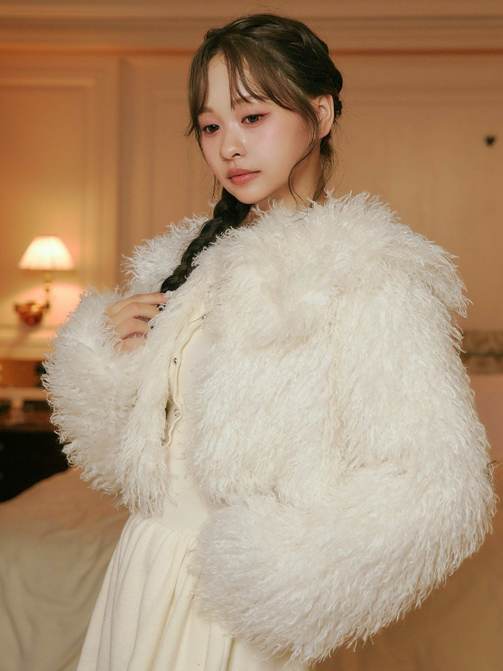BUBBLES】ショートファージャケット | sparkling mall online store