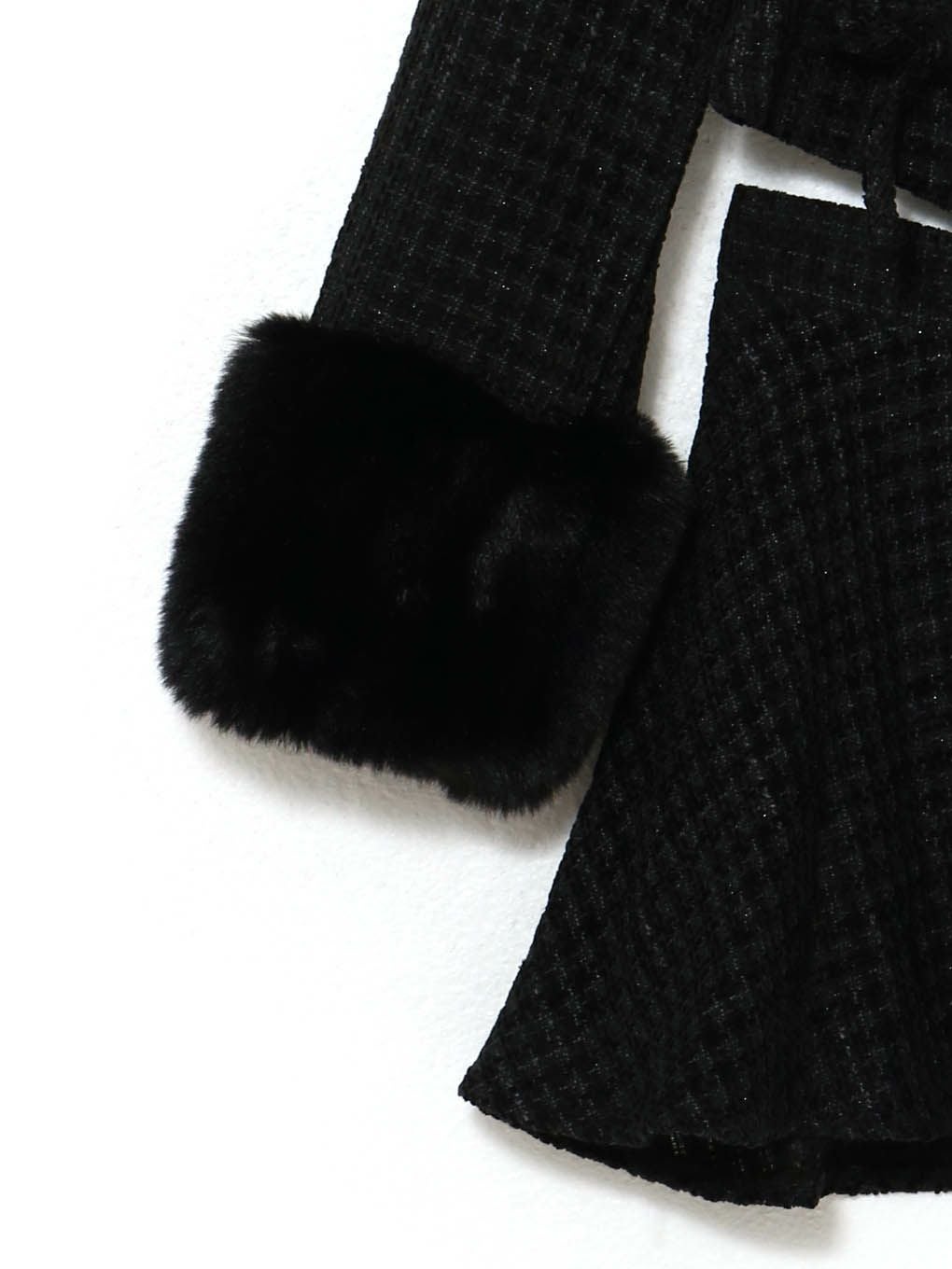 ファーカフストップス ファーカフス レディース 防寒 あったか[品番：TKYW0000286]｜misweddy
