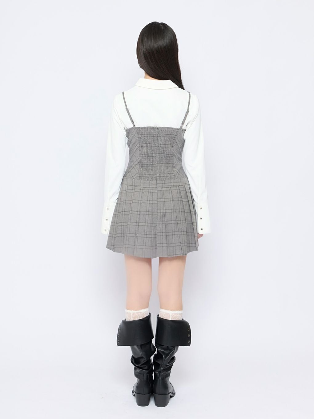 【BUBBLES】リボンプリーツキャミワンピース