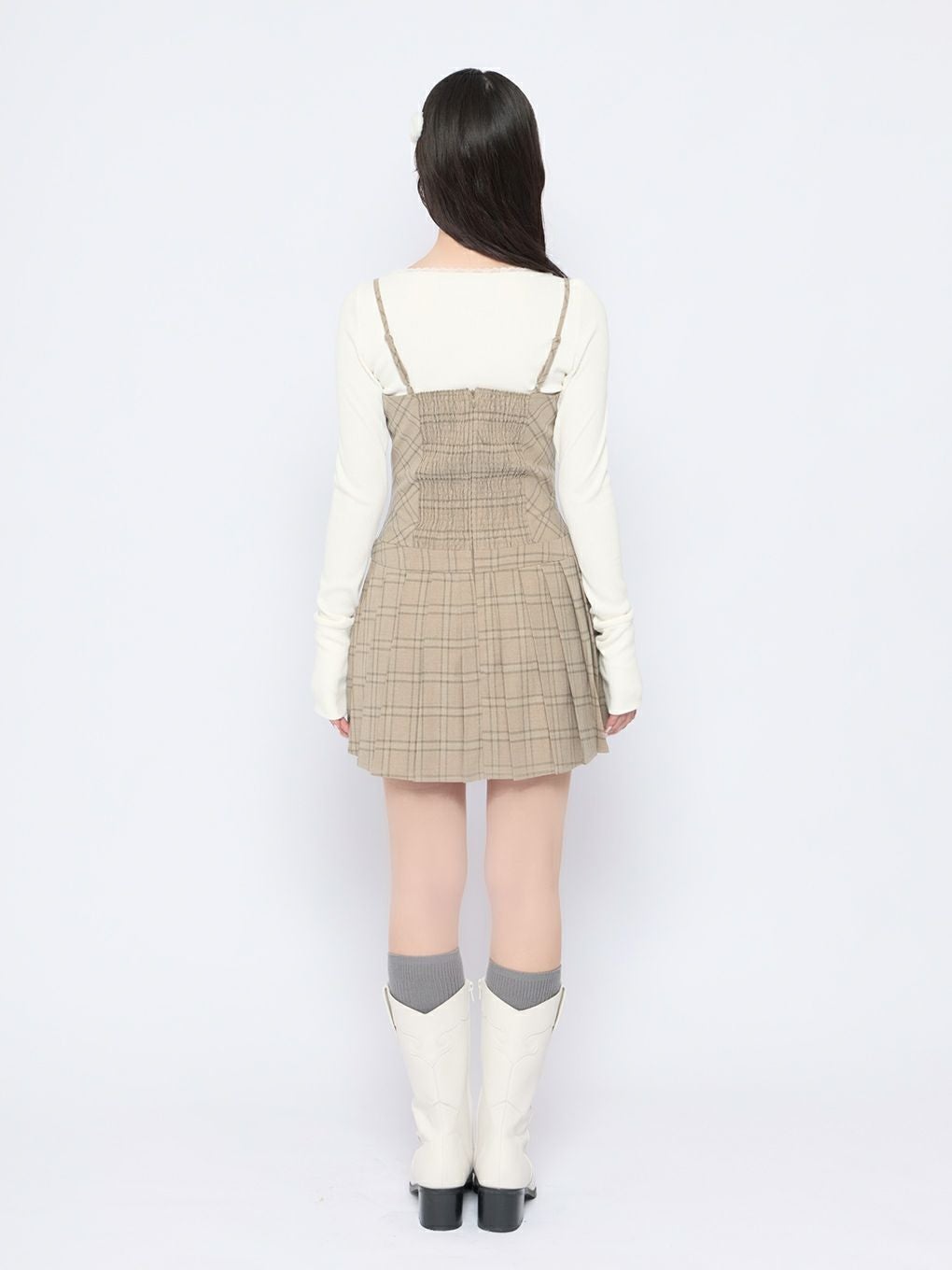 BUBBLES】リボンプリーツキャミワンピース | sparkling mall online store
