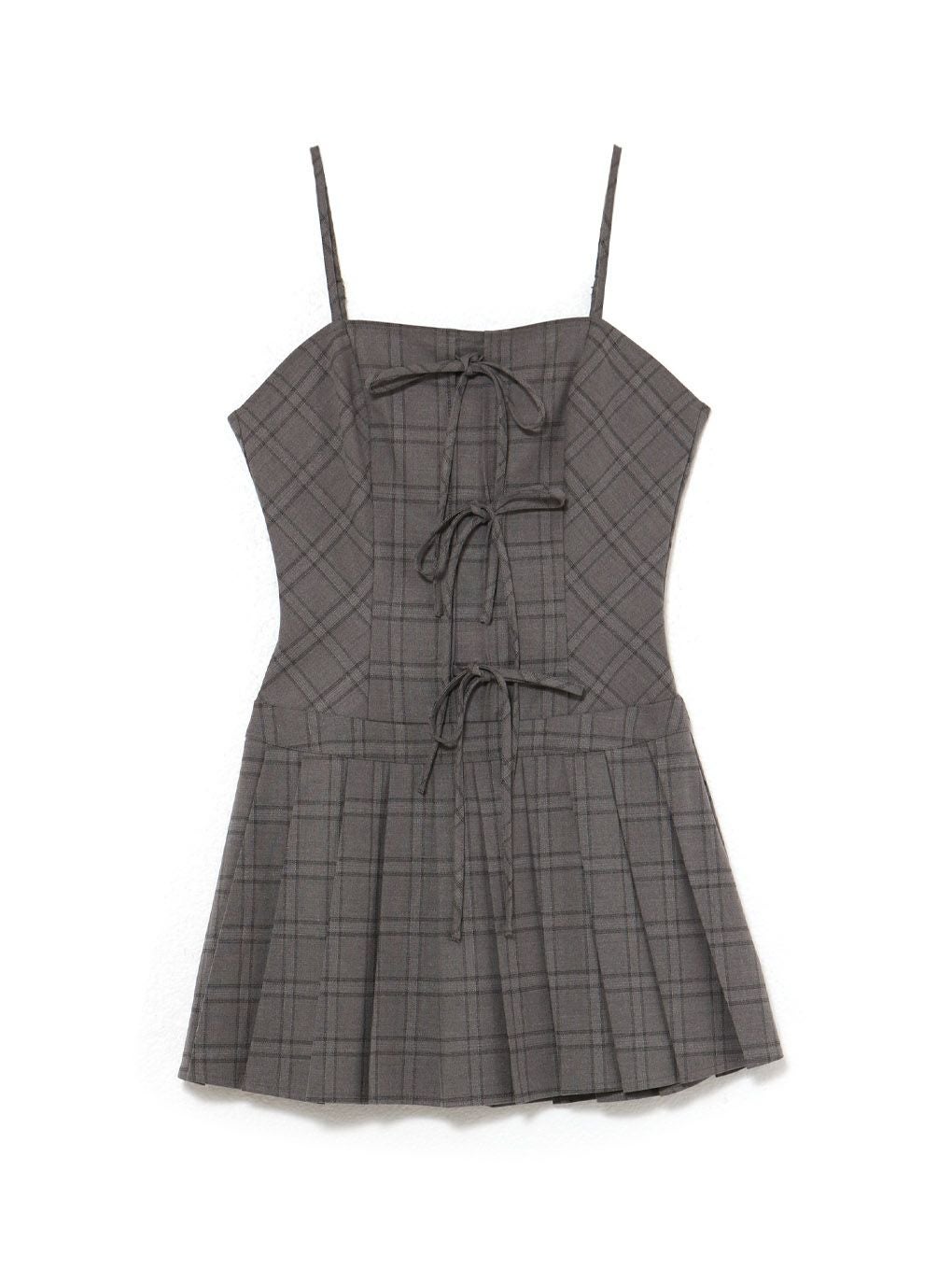 【BUBBLES】リボンプリーツキャミワンピース