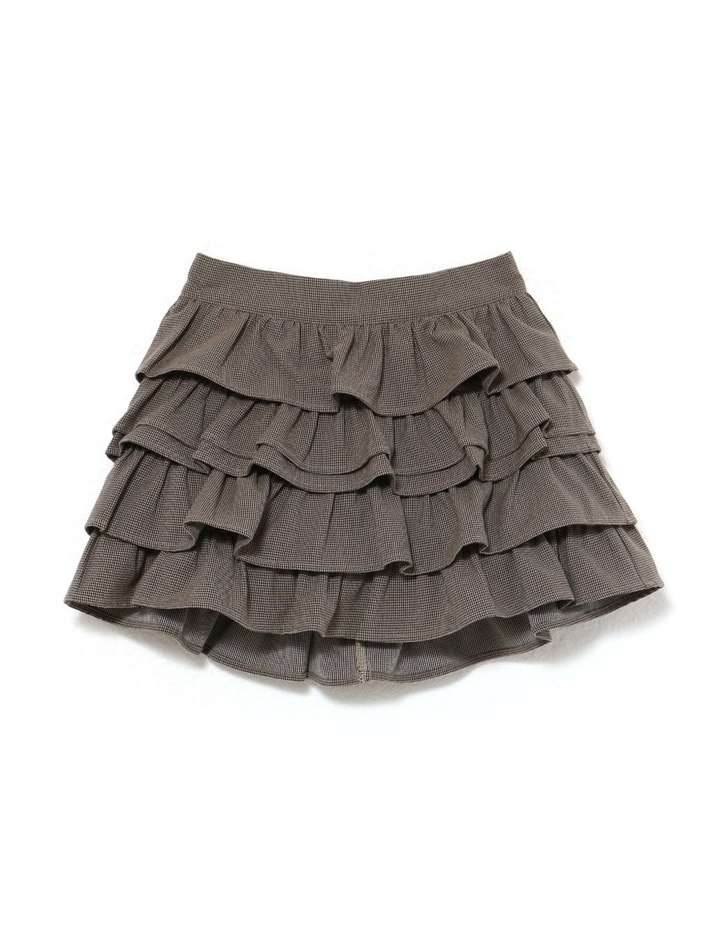 【BUBBLES】フリルパターンスカパン