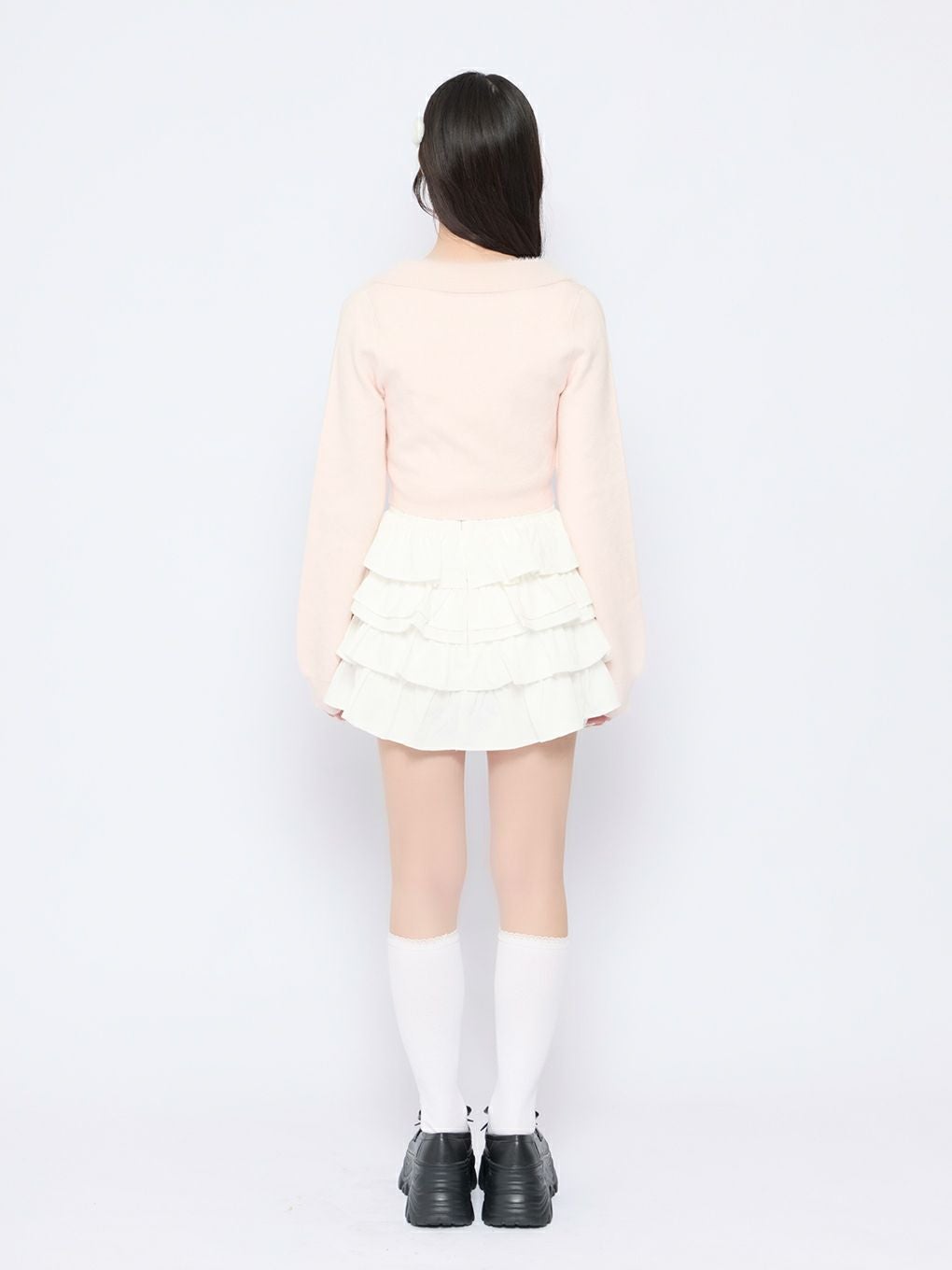 【BUBBLES】シャギーコケットアンサンブル