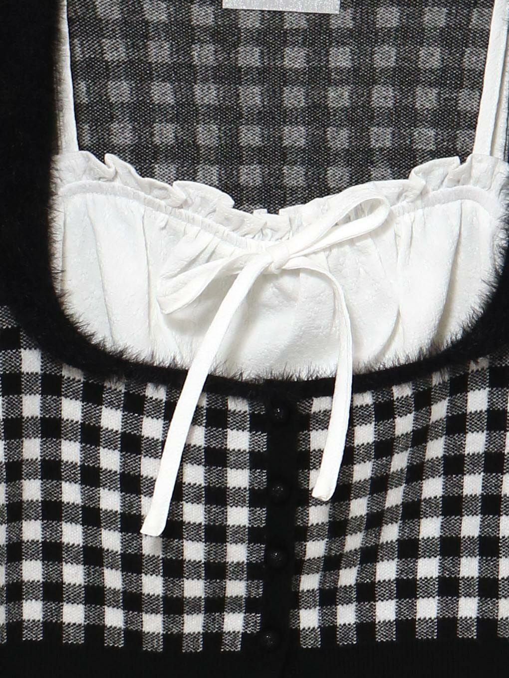 【BUBBLES】シャギーコケットアンサンブル