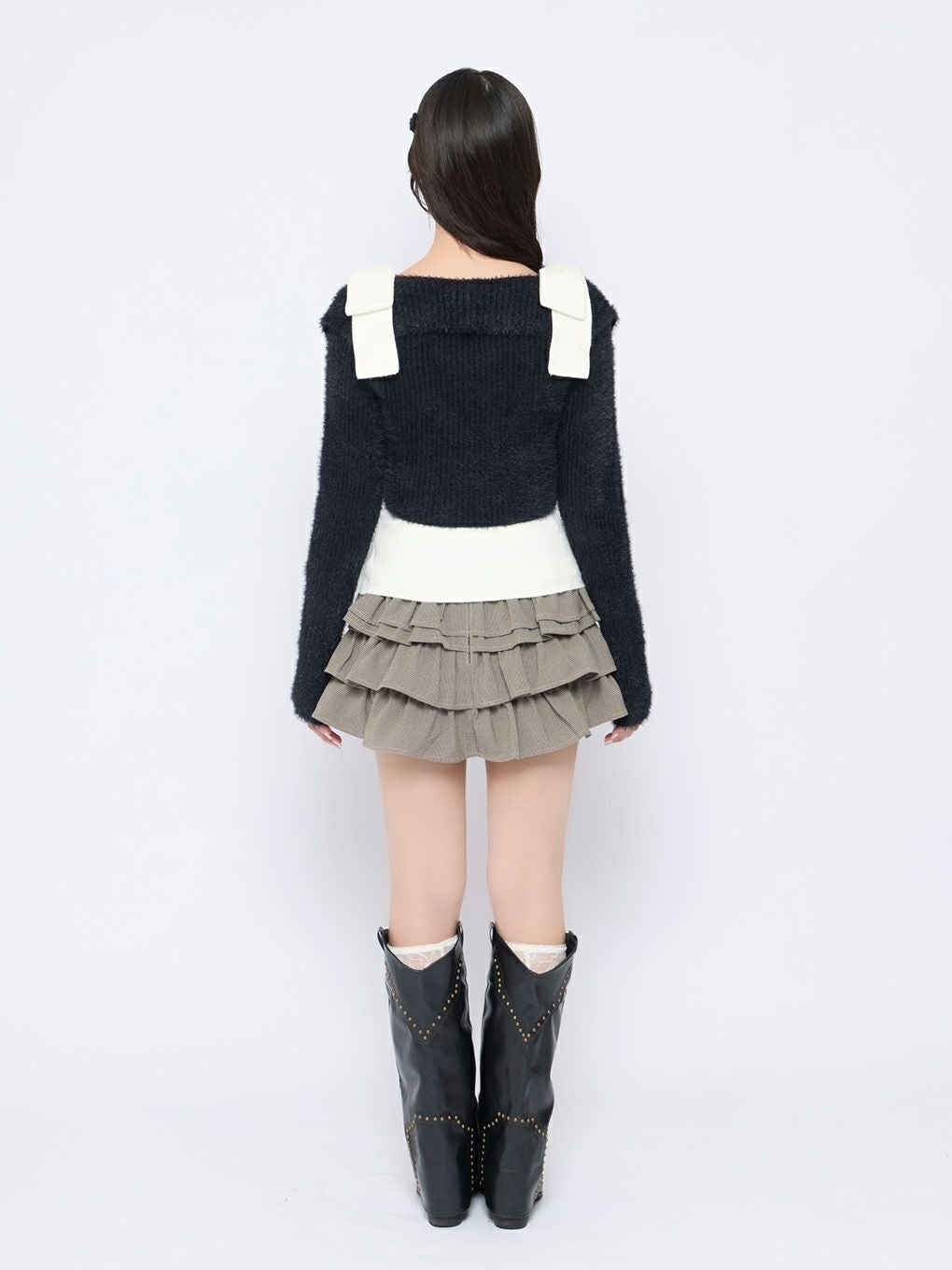 BUBBLESショルダーリボンアンサンブル BUBBLES】ショルダーリボンアンサンブル | sparkling mall online store