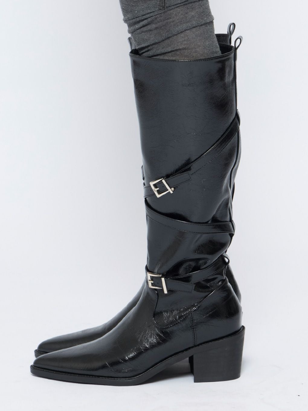 【BUBBLES】ベルトロングブーツ