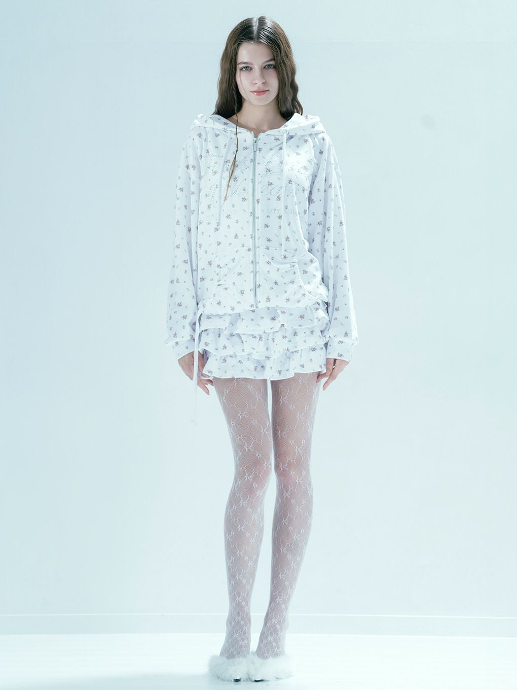 【BUBBLES】フラワールーズスウェット