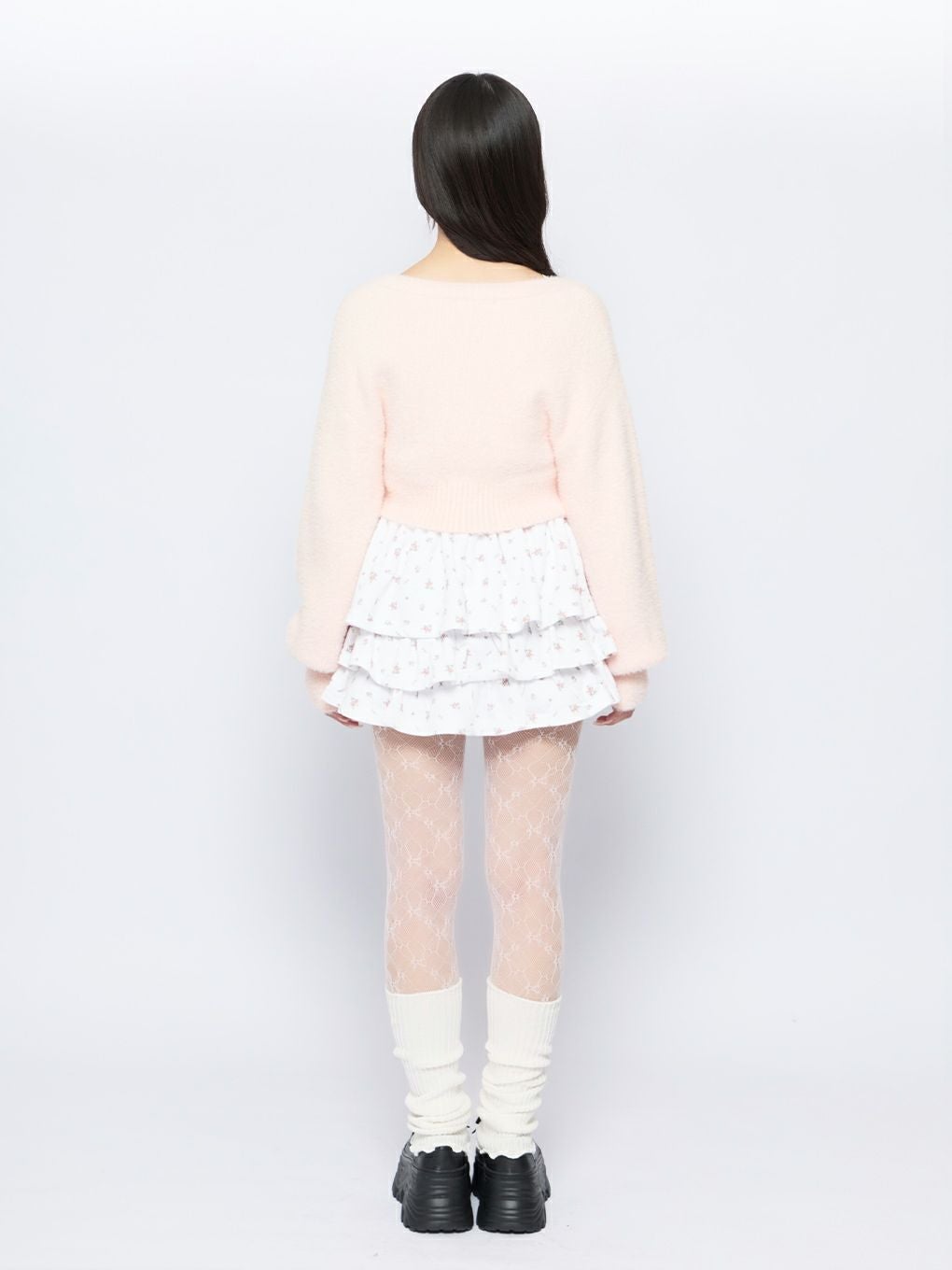 BUBBLES】フラワーティアードスカパン | sparkling mall online store