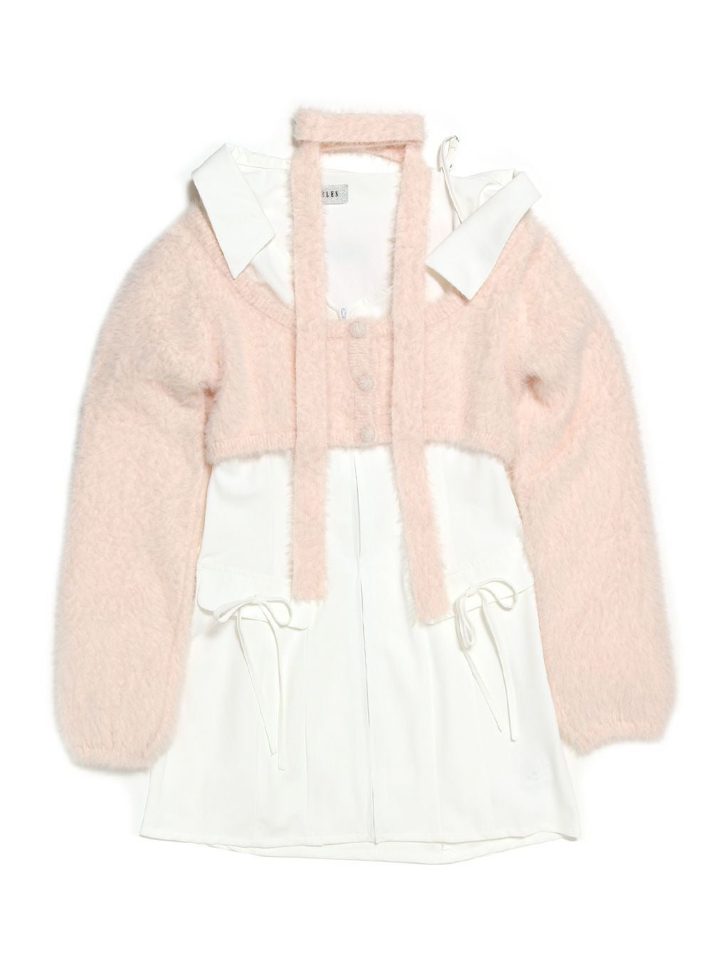BUBBLES】レイヤードシャツワンピース | sparkling mall online store