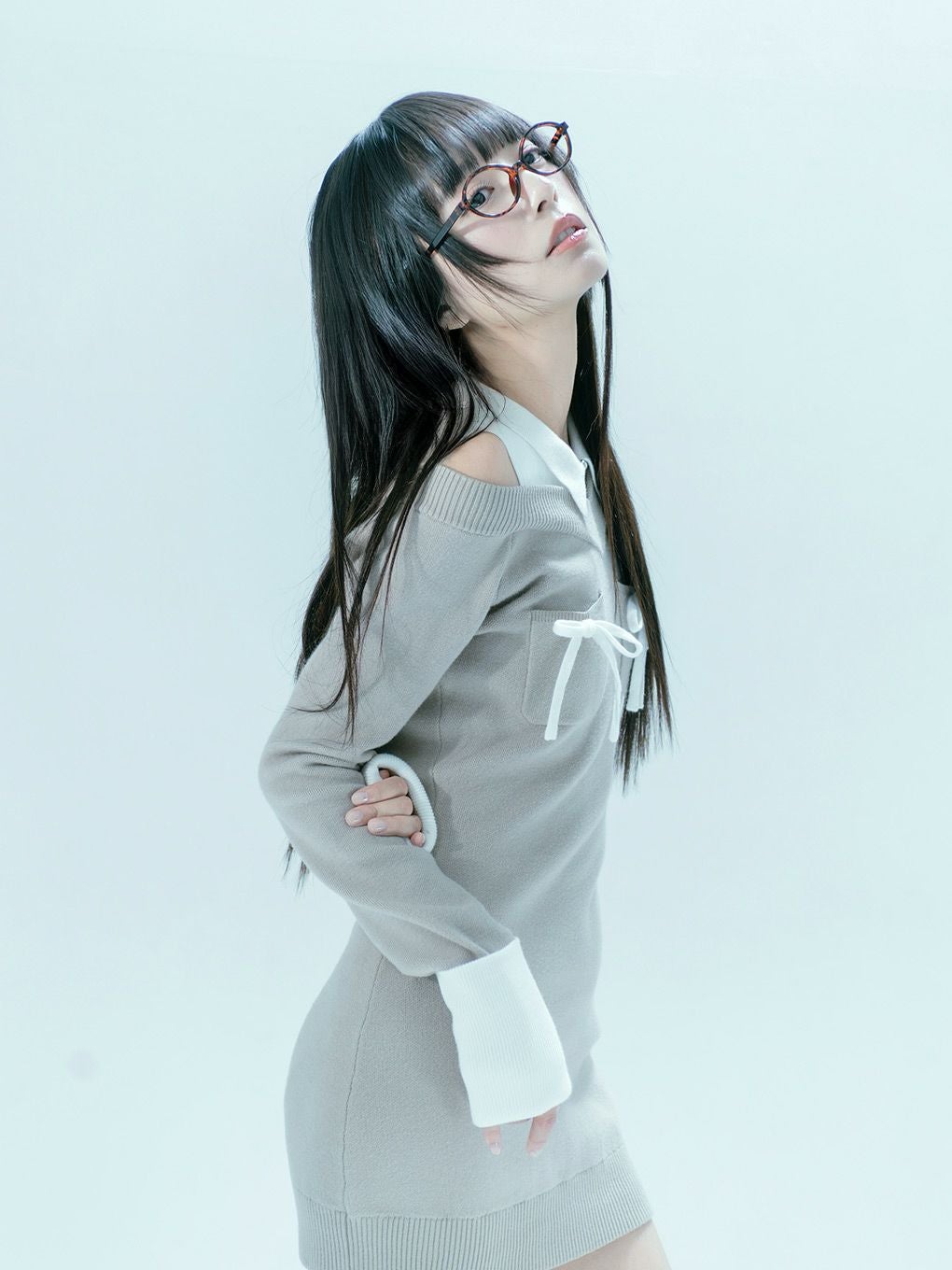 BUBBLES】スクールガールニットワンピース | sparkling mall online store