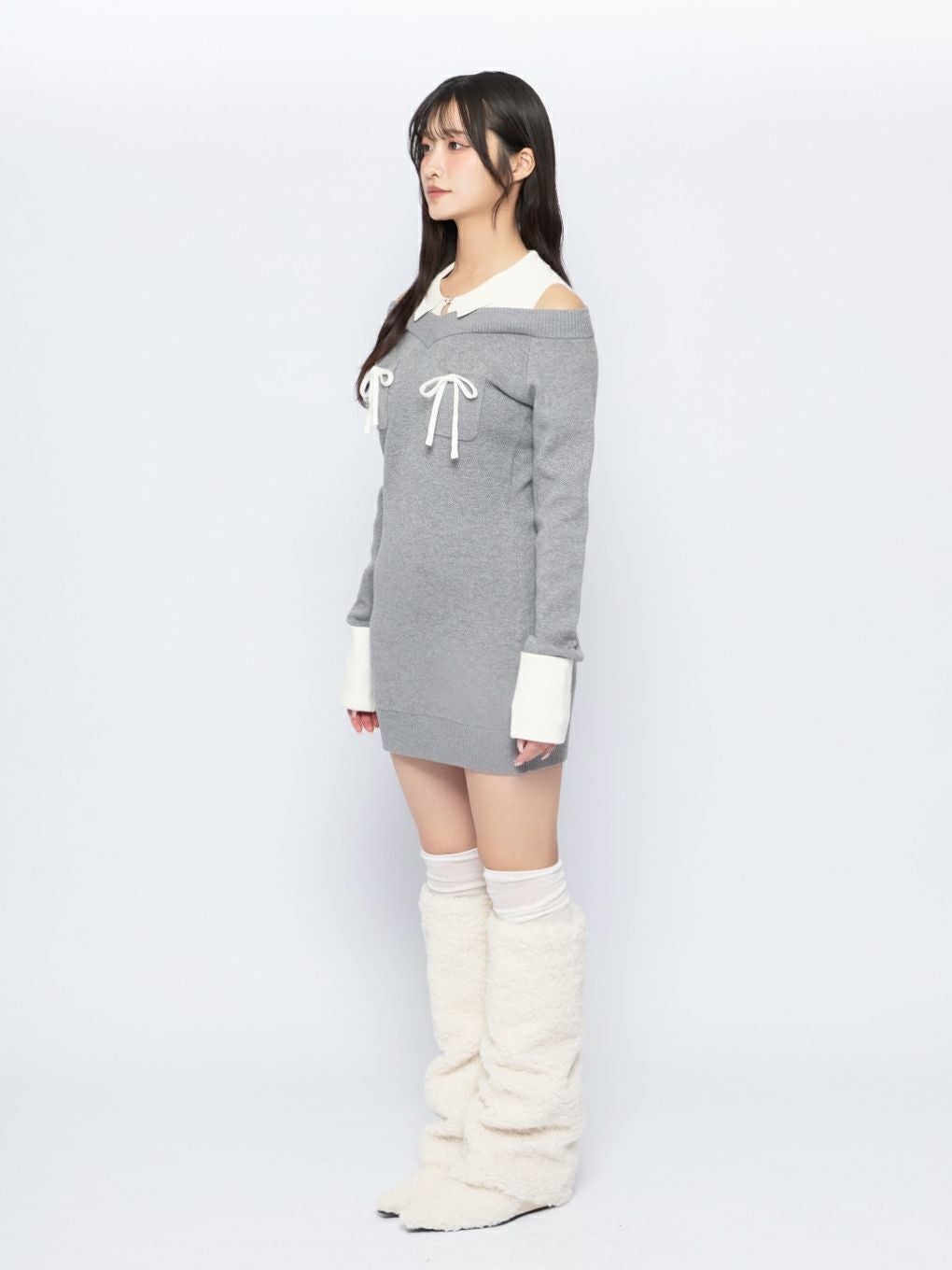 BUBBLES】スクールガールニットワンピース | sparkling mall online store
