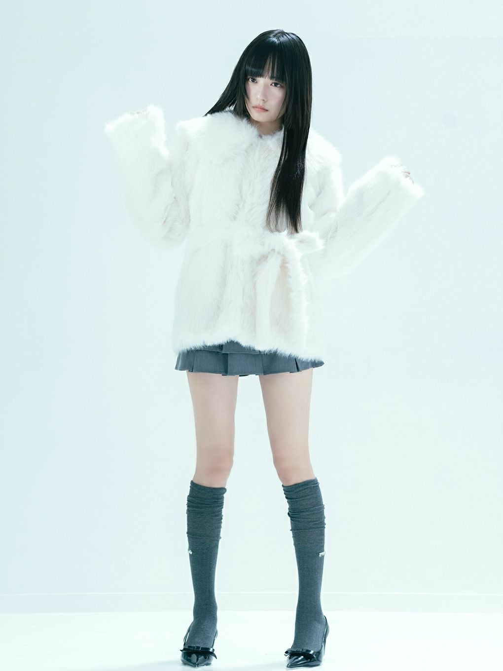 BUBBLES】ロングファージャケット | sparkling mall online store
