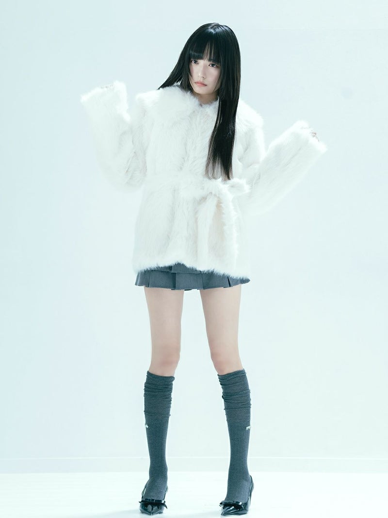 BUBBLES】ロングファージャケット | sparkling mall online store