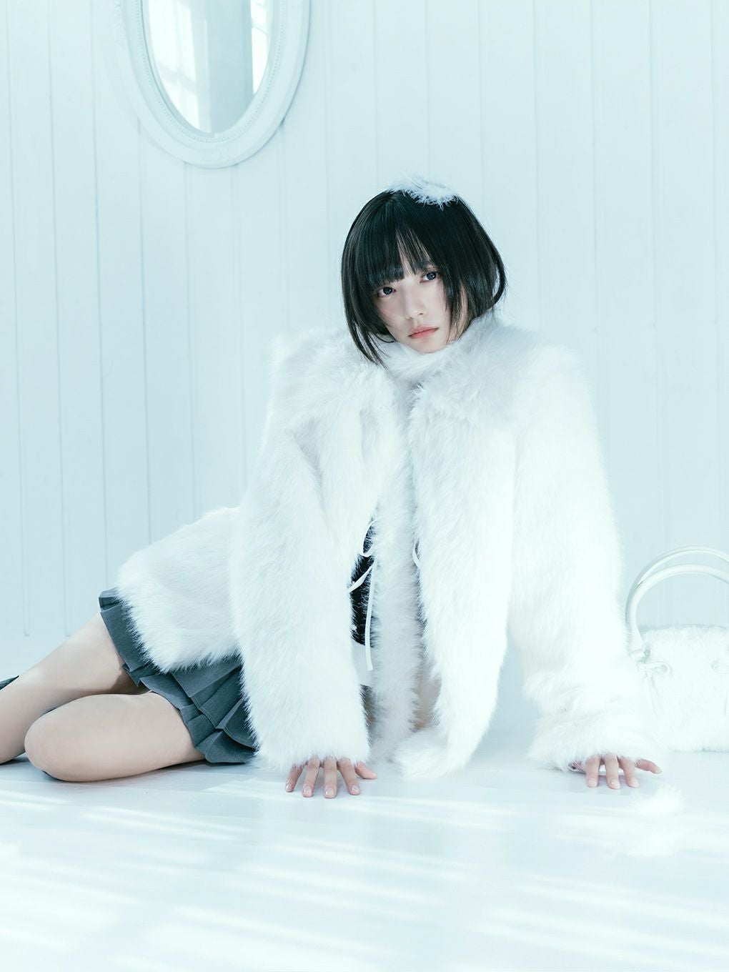 BUBBLES】ロングファージャケット | sparkling mall online store