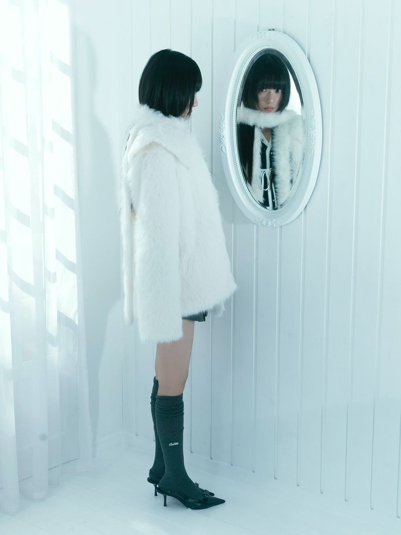 BUBBLES】ロングファージャケット | sparkling mall online store