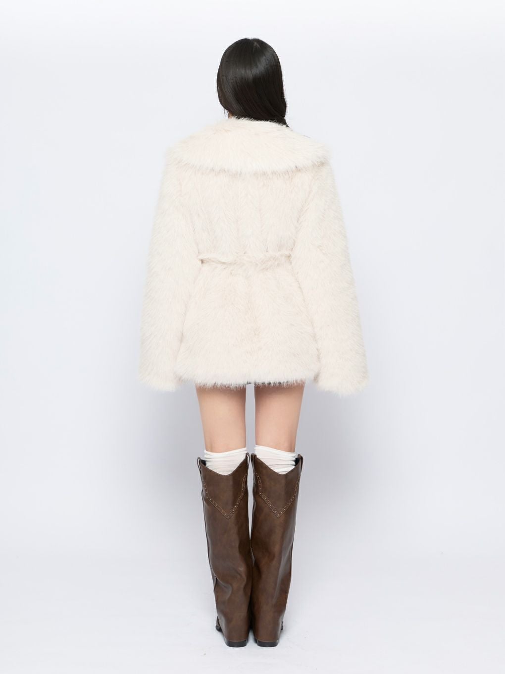 BUBBLES】ロングファージャケット | sparkling mall online store