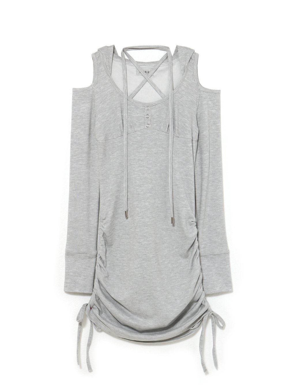 【BUBBLES】フーディーワンピース