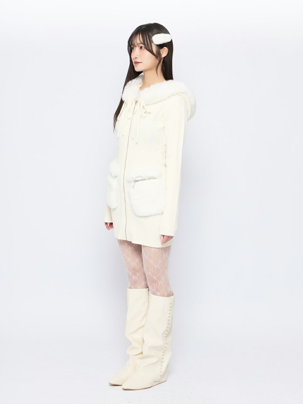 BUBBLES】ケーブルニットワンピース | sparkling mall online store