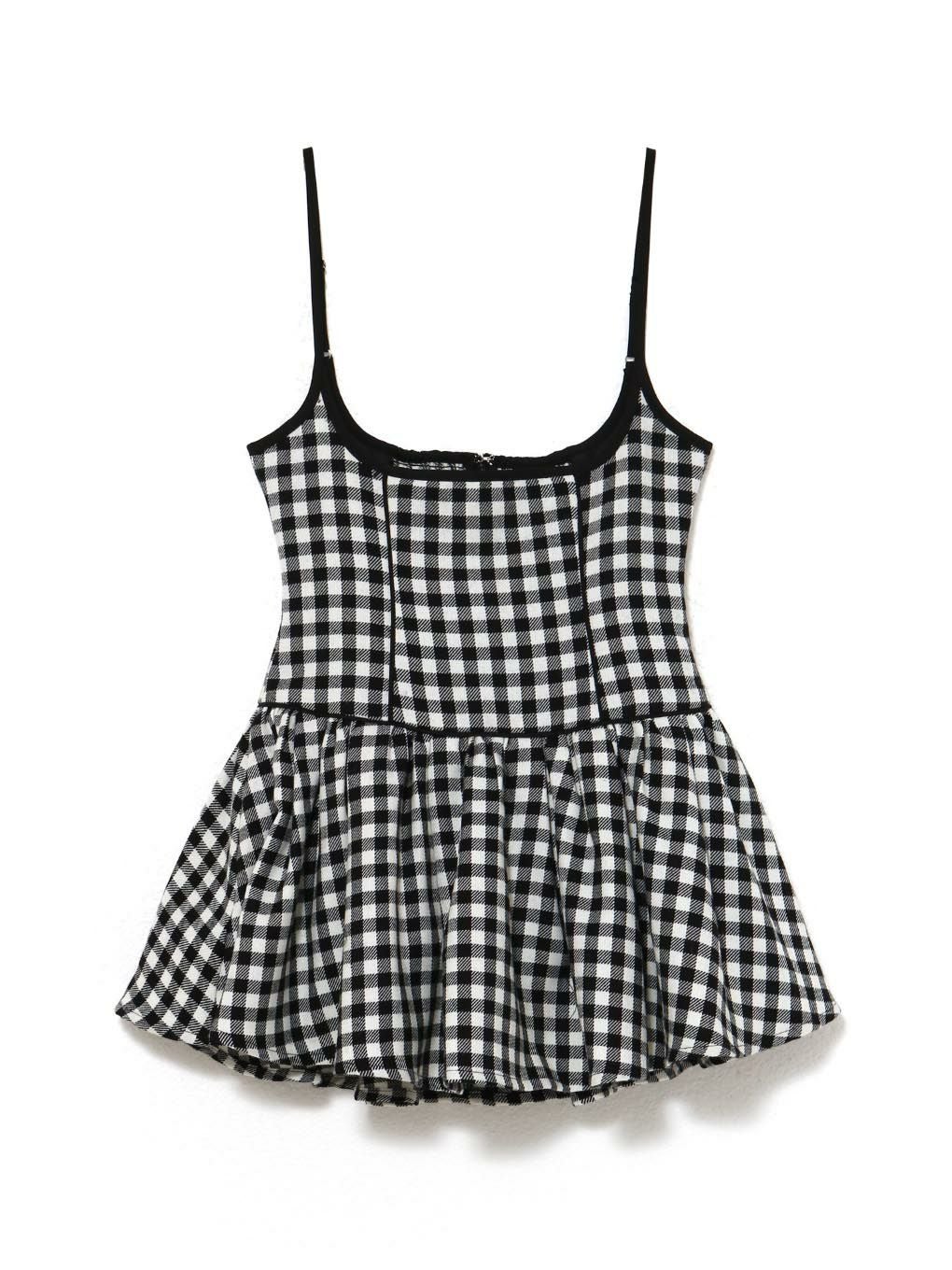 【BUBBLES】パイピングコルセットジャンスカ