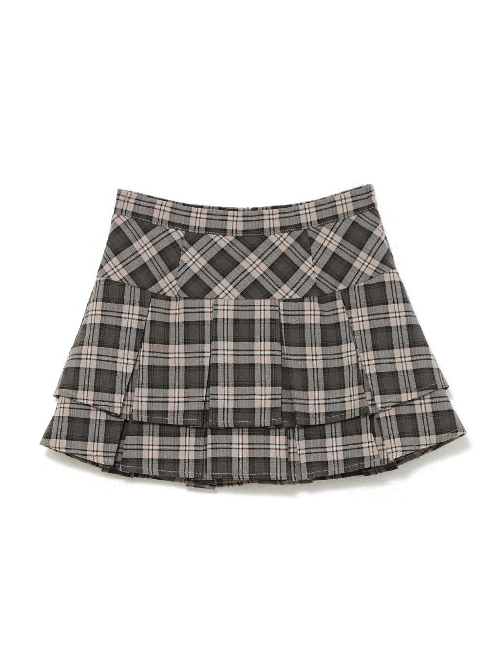 【BUBBLES】ダブルプリーツスカパン