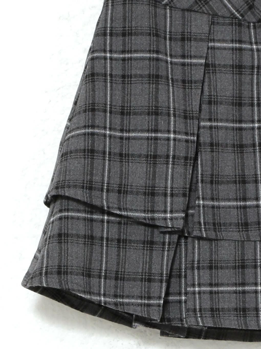 【BUBBLES】ダブルプリーツスカパン