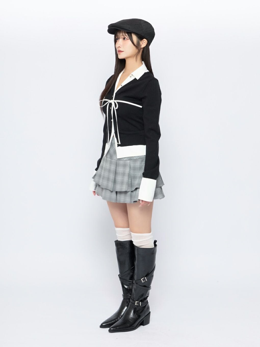 BUBBLES】レイヤードスクールニット | sparkling mall online store