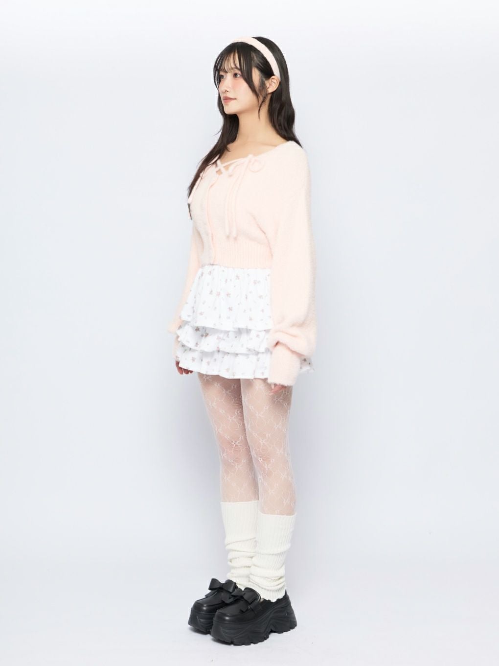 BUBBLES】クロップドシャギーカーディガン | sparkling mall online store