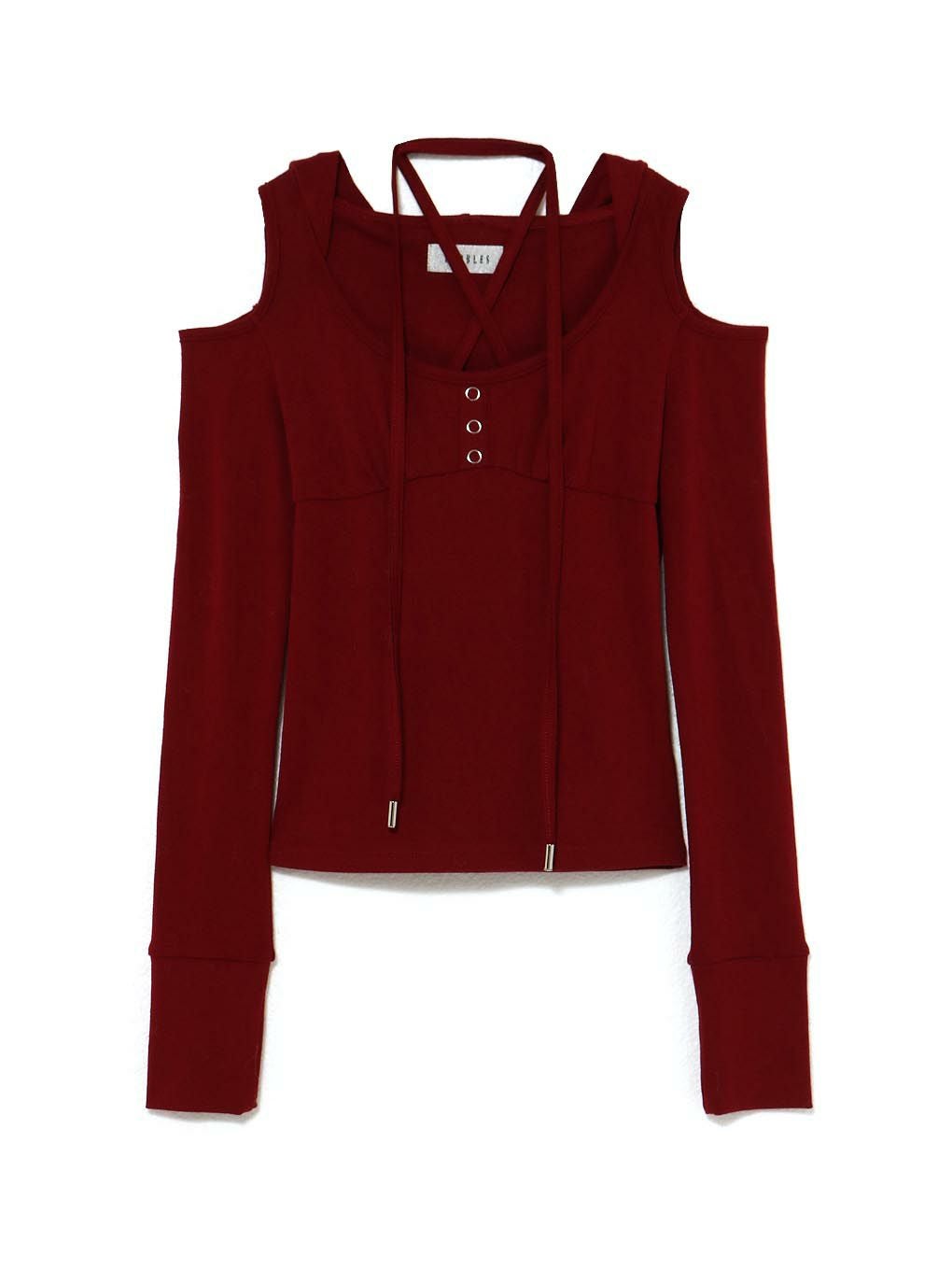 【BUBBLES】フーディートップス