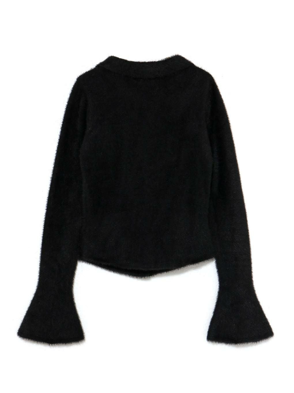 【BUBBLES】シャギーニットシャツ