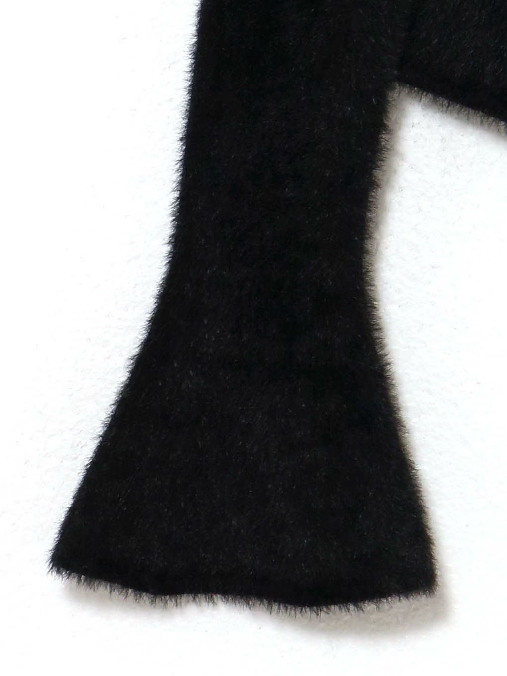 【BUBBLES】シャギーニットシャツ