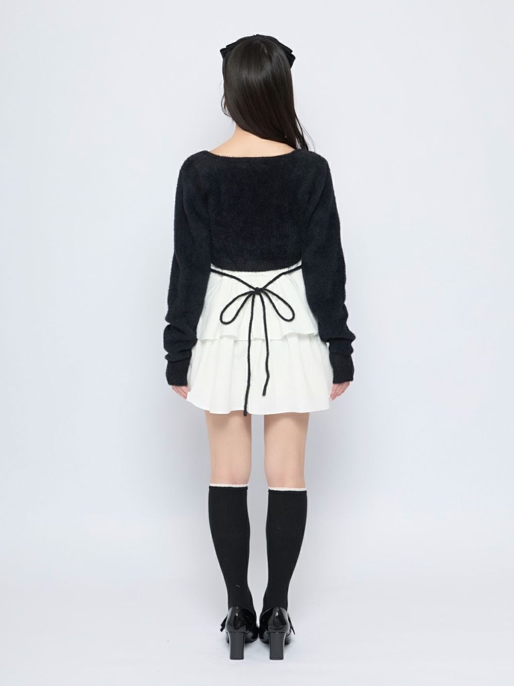 【BUBBLES】レイヤードティアードワンピース