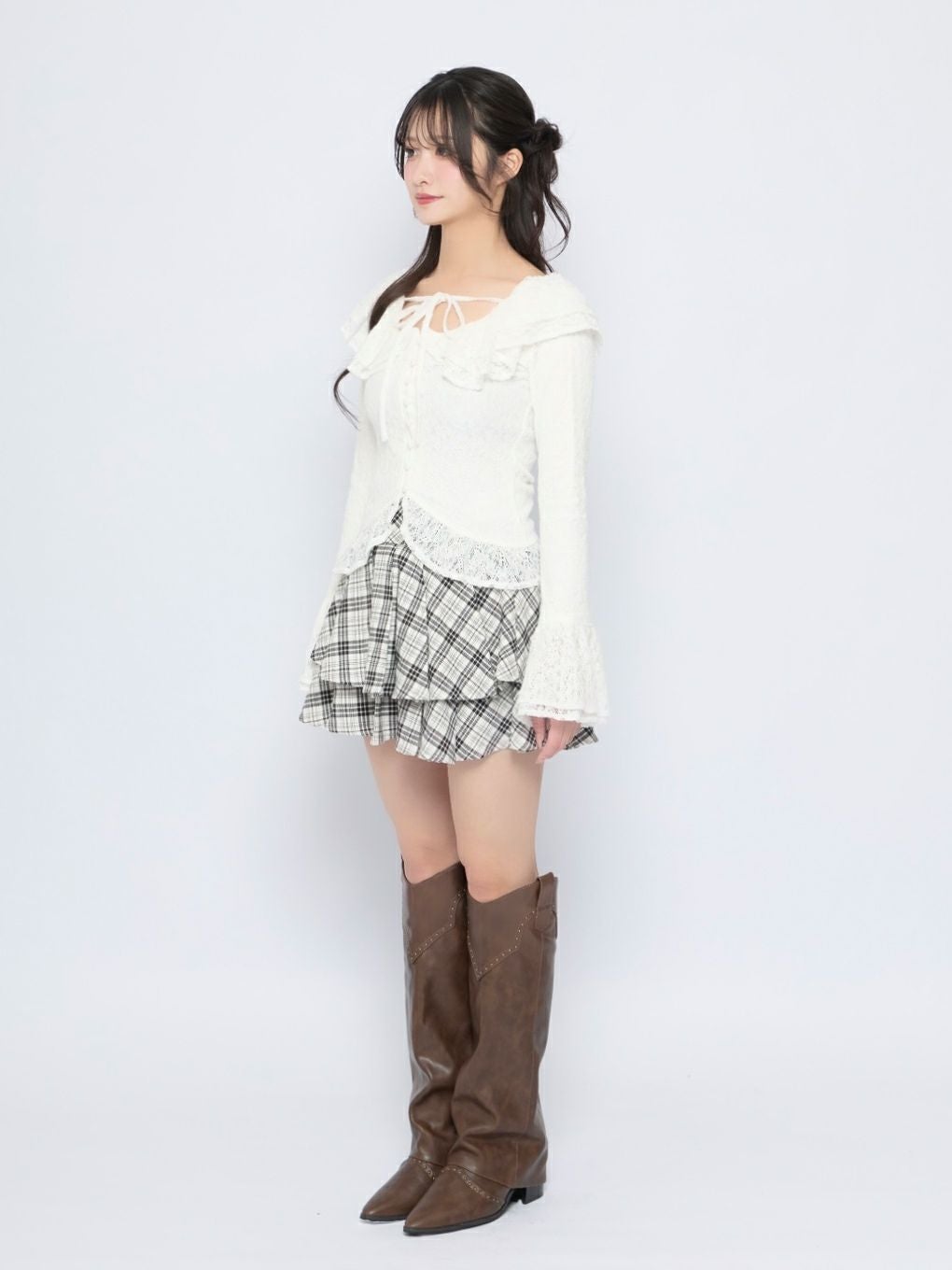 【完売商品】BUBBLES フリルレーストップス BUBBLES】フリルレーストップス | sparkling mall online store