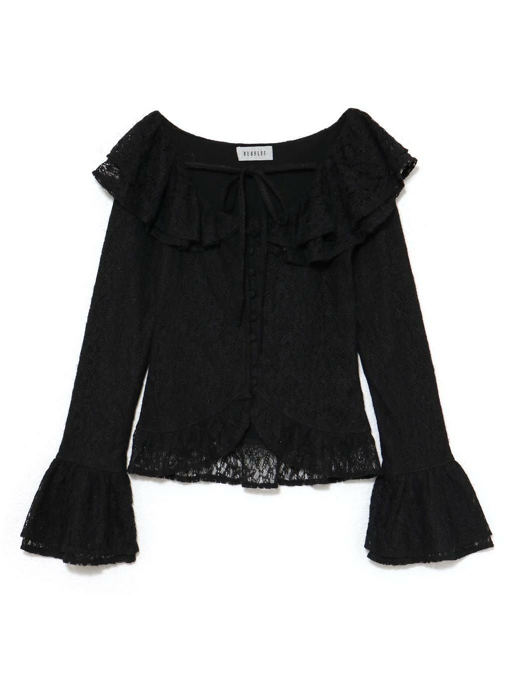 BUBBLES】フリルレーストップス | sparkling mall online store