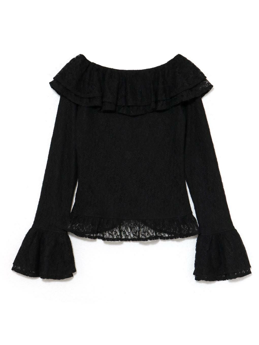  【BUBBLES】フリルレーストップス