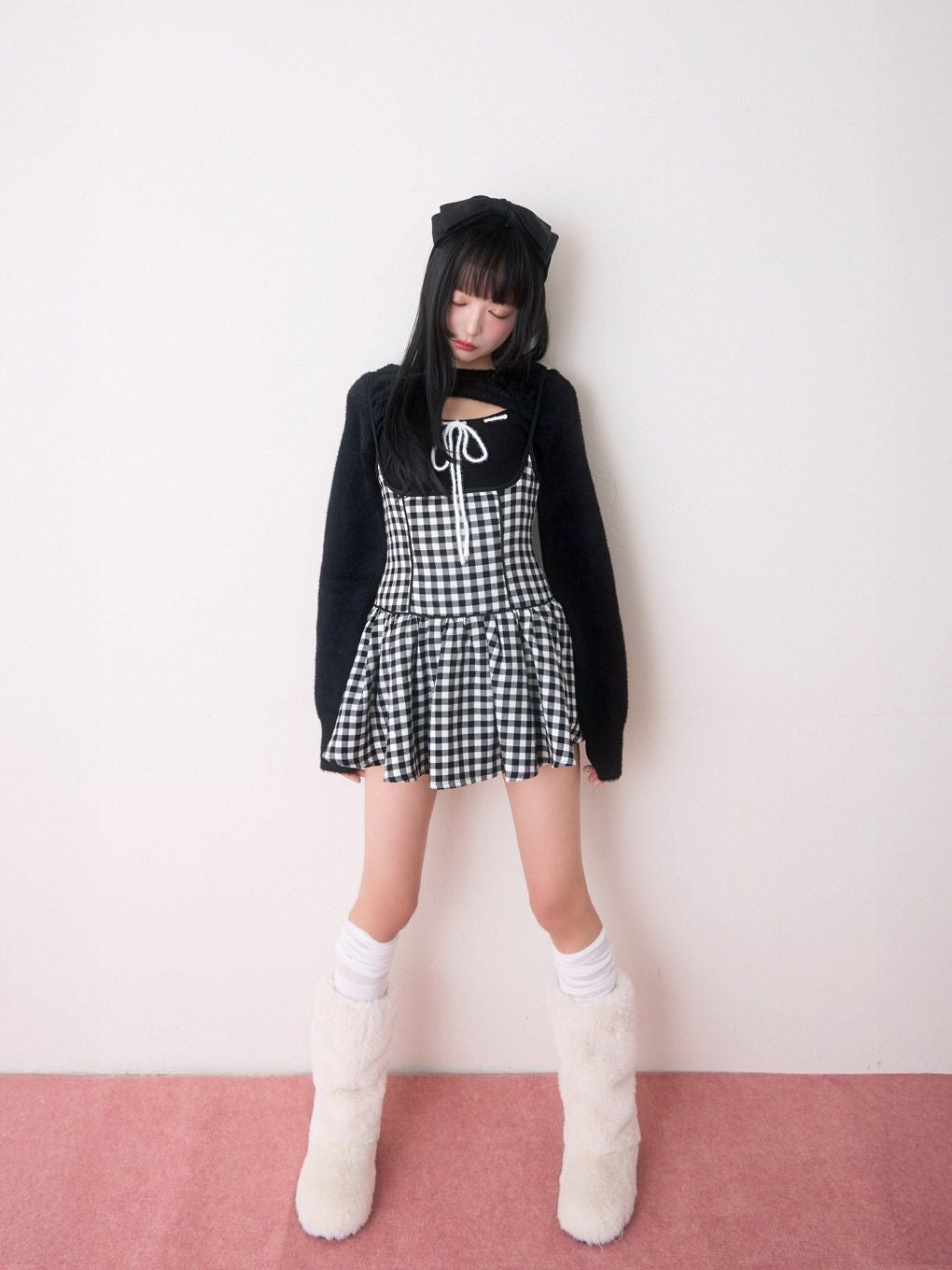 BUBBLES】リボンニットトップス | sparkling mall online store