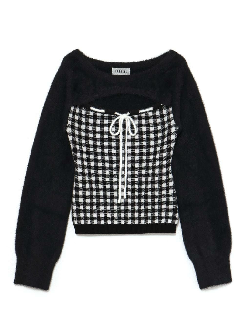 BUBBLES】リボンニットトップス | sparkling mall online store