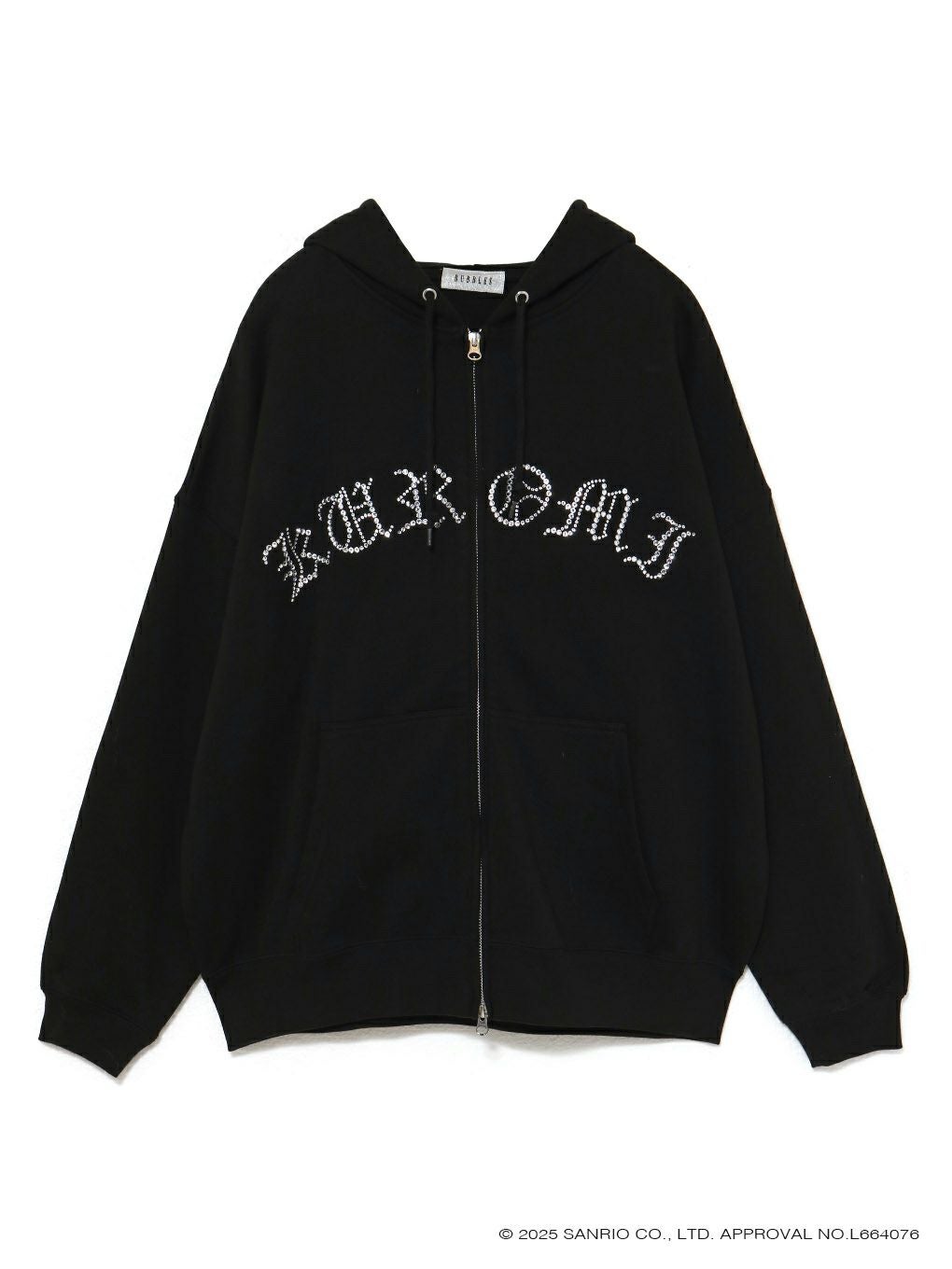 【BUBBLES】クロミビジューパーカー