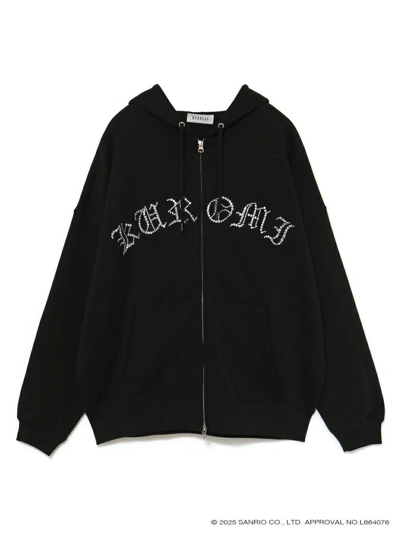 BUBBLES】クロミビジューパーカー | sparkling mall online store