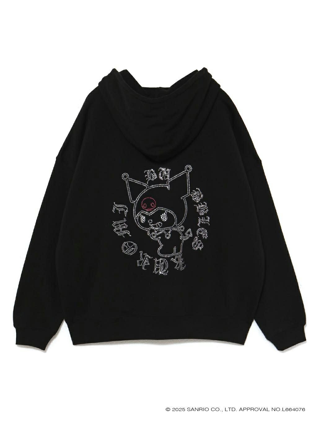 【BUBBLES】クロミビジューパーカー