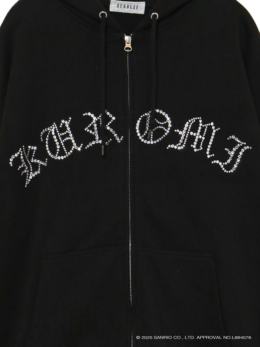 【BUBBLES】クロミビジューパーカー