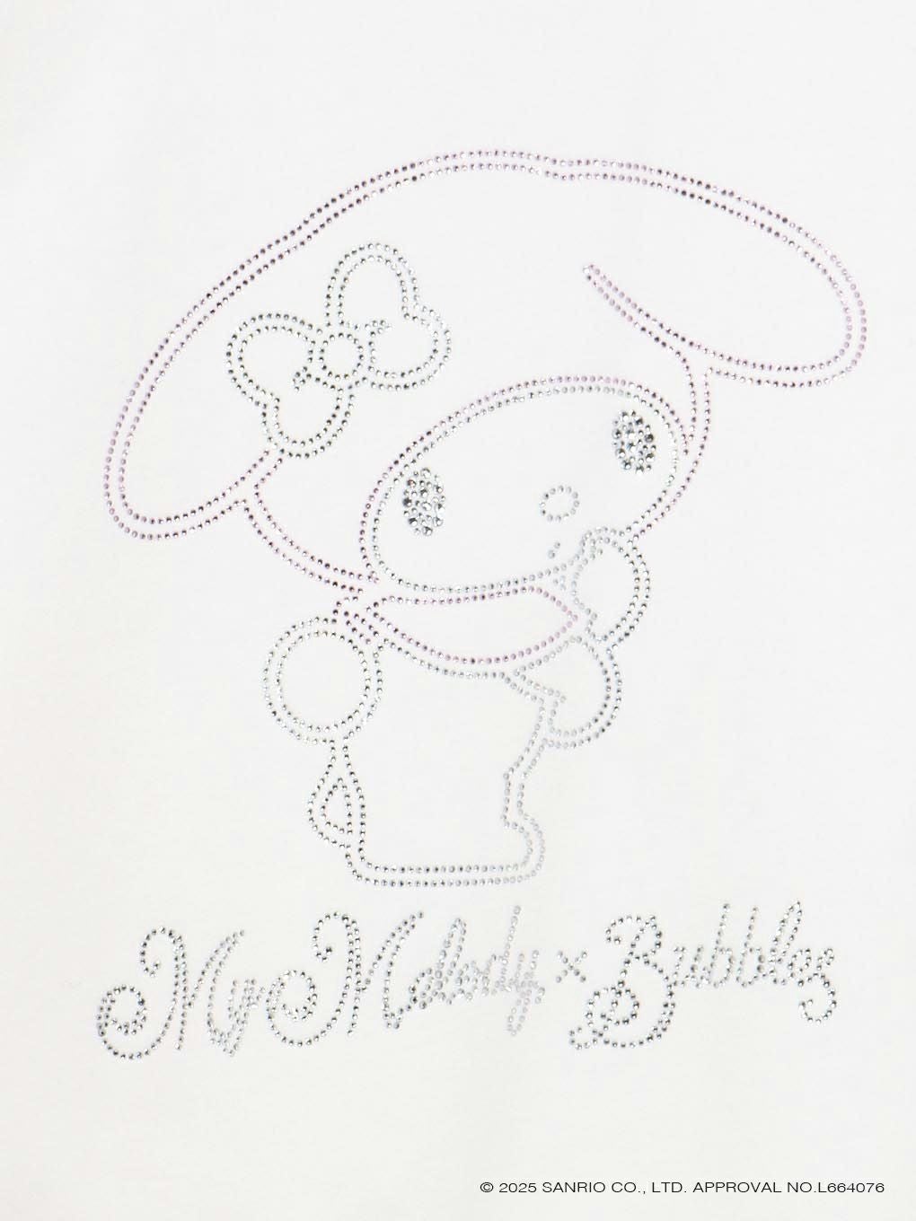 【BUBBLES】マイメロディビジューパーカー