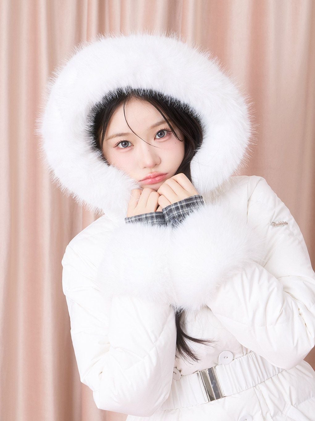 bubbles ロングダウンジャケット 白 sサイズ BUBBLES】ロングダウンジャケット | sparkling mall online store