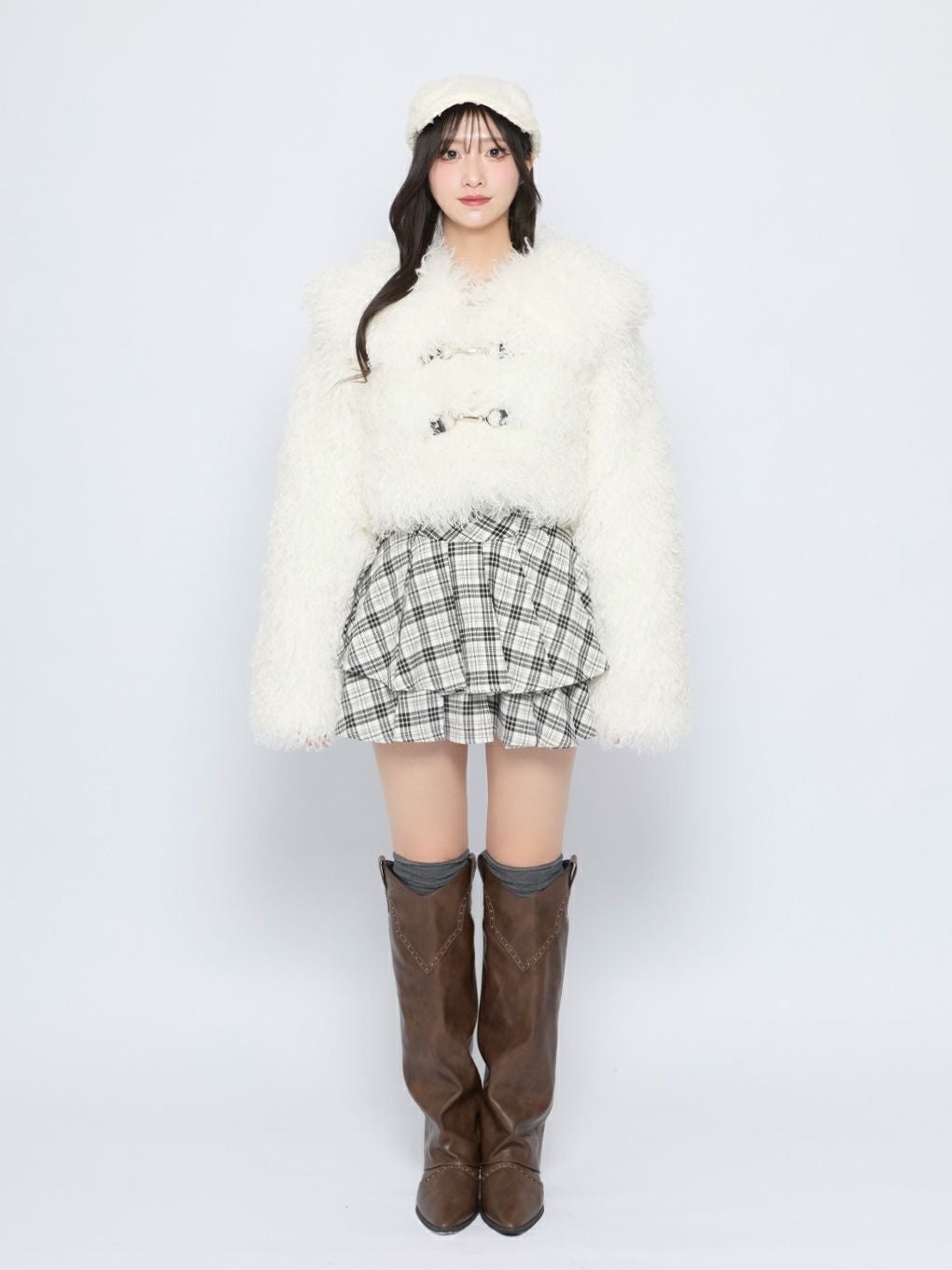 BUBBLES】中綿ショートファーコート | sparkling mall online store
