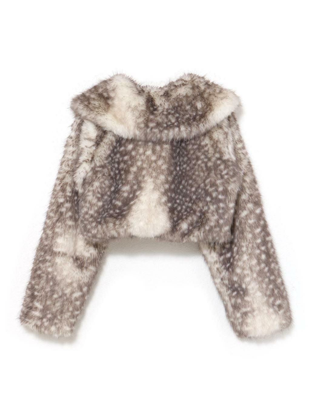 【BUBBLES】中綿ショートファーコート