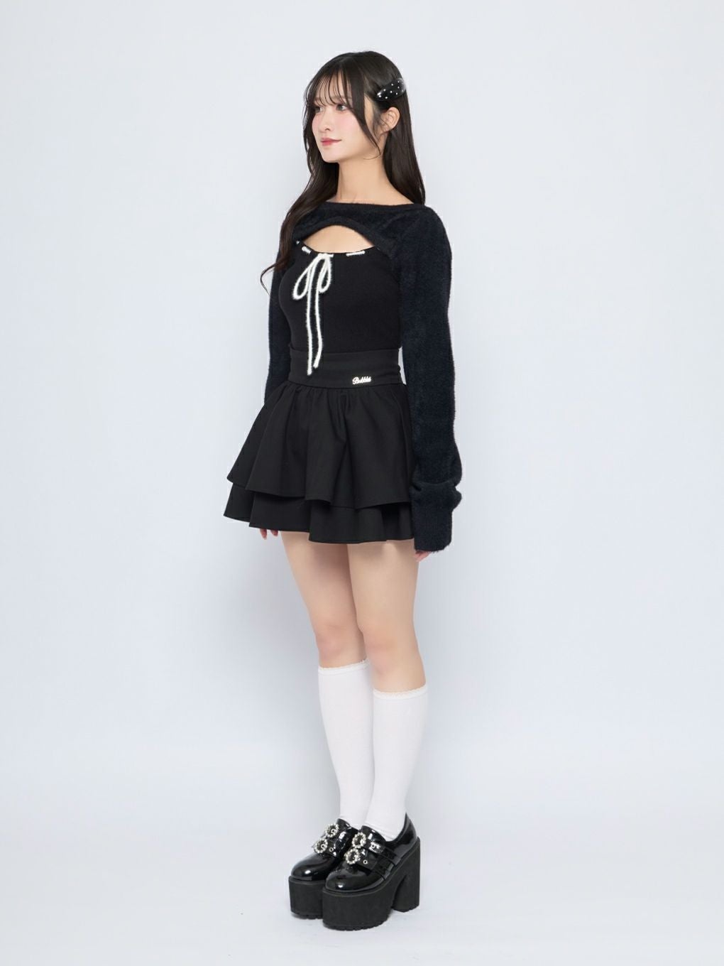 【BUBBLES】ティアードスカパン