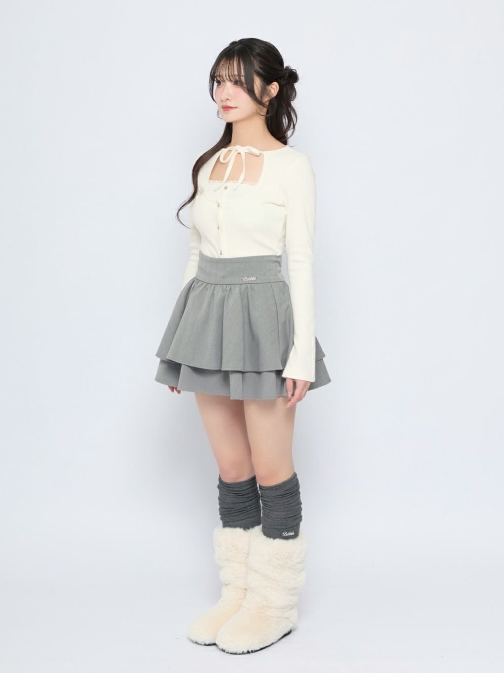 【BUBBLES】ティアードスカパン